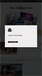 Mobile Screenshot of macreviewcast.com